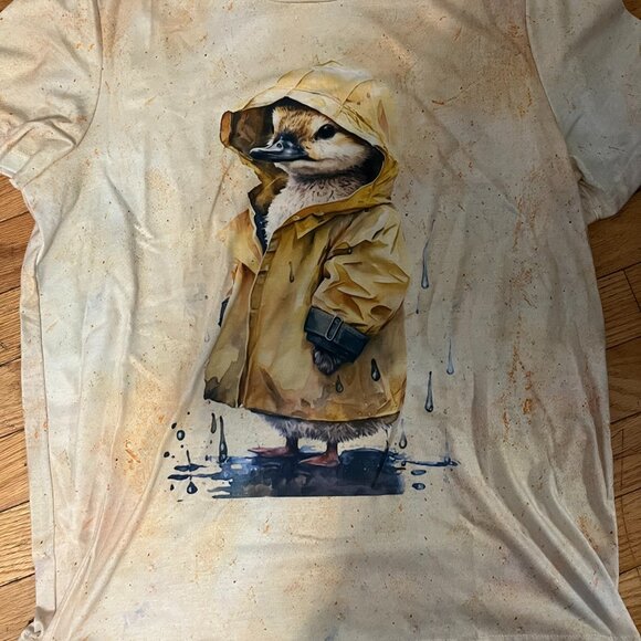 Yellow Graphic Tee - Picture 1 of 4